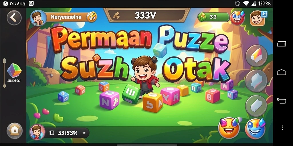 Tampilan gameplay mendebarkan dari 333V dengan berbagai tantangan Puzzle.