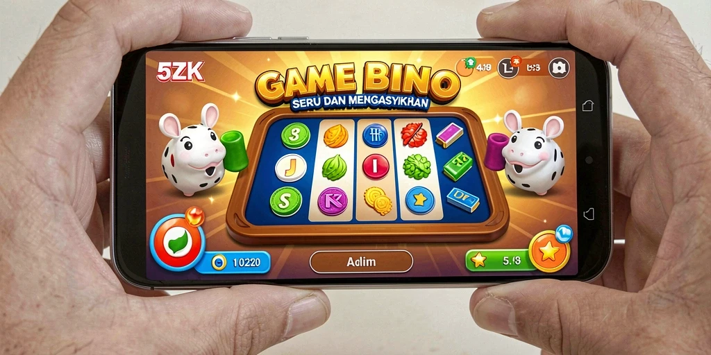 Screenshot gameplay 5ZK menampilkan keseruan permainan Bingo.