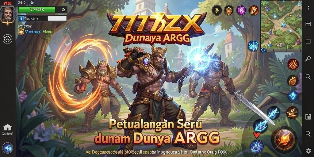 Tampilan gameplay seru dalam dunia ARPG yang menawan.