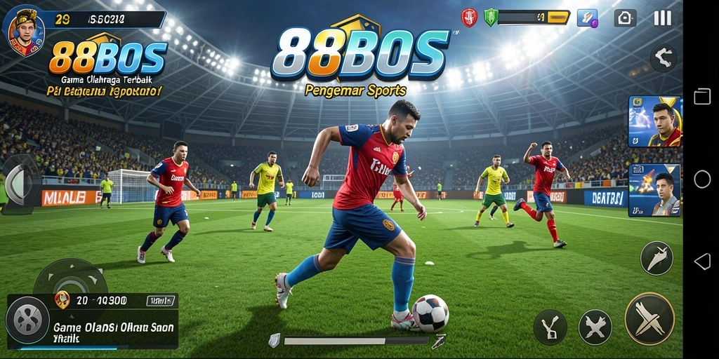 Tampilan gameplay seru dalam 88BOS dengan fitur olahraga yang menarik.