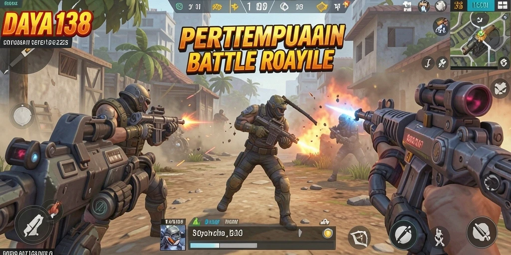 Tampilan gameplay DAYA138 dengan aksi pertempuran yang seru.