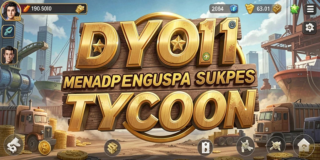 Gameplay DY01 yang menarik untuk pengelolaan bisnis Tycoon.