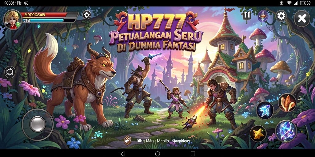 Screenshot utama HP777 menampilkan gameplay petualangan yang mendebarkan.