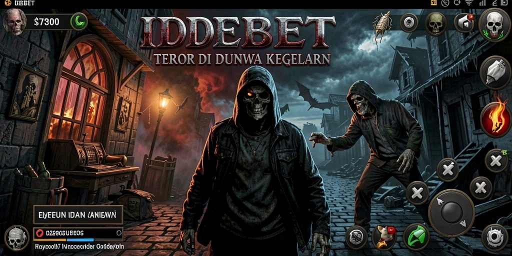 Gameplay menakutkan di IDEBET dengan suasana yang mencekam.