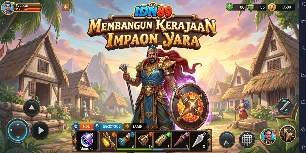 Tampilan menarik dari gameplay IDN89 yang penuh strategi Tycoon.