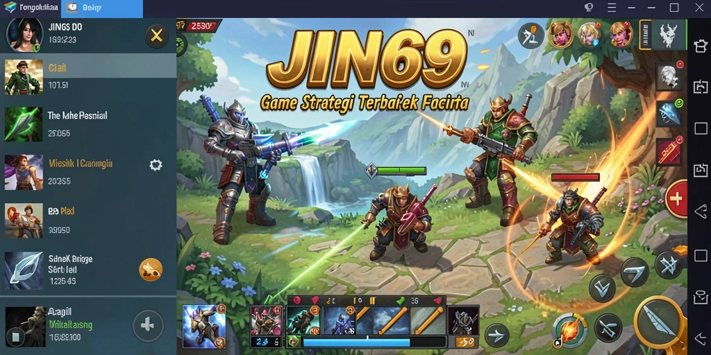 Tampilan menarik dari gameplay SLG JIN69 dengan strategi mendalam.