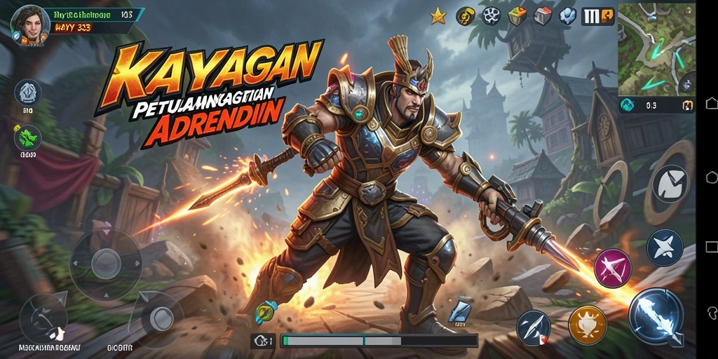 Tampilan gameplay seru KAYA33 dengan aksi mendebarkan.