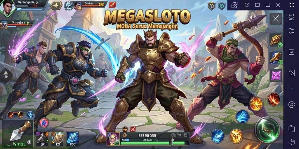 Gameplay seru dari MEGASLOTO yang memacu adrenalin.