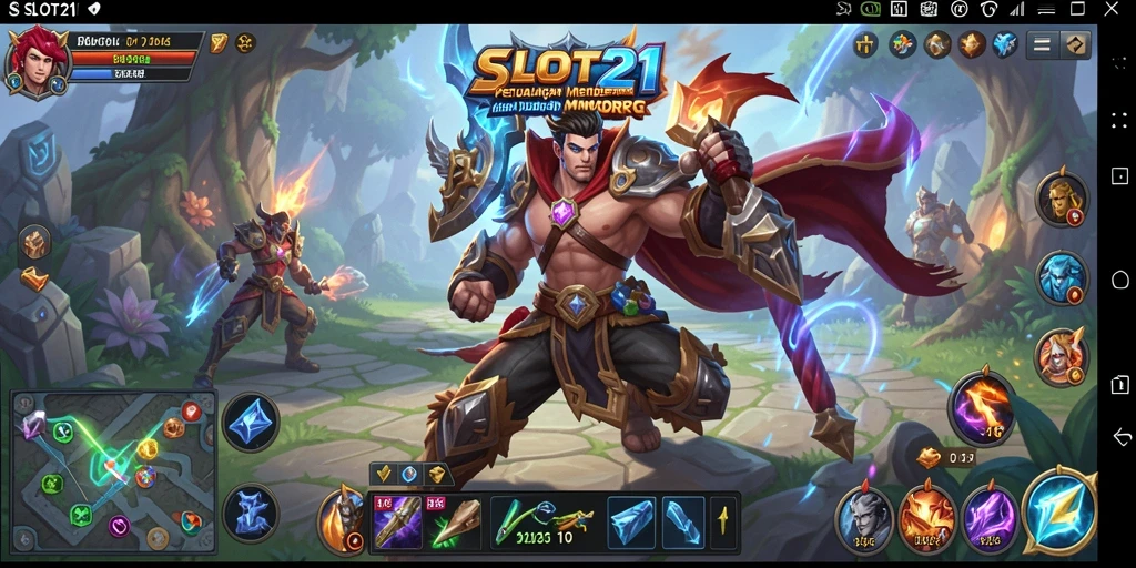 Screenshot dari gameplay SLOT21 yang menarik dan seru.