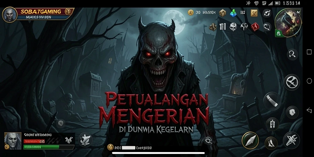 Gameplay Horror yang menegangkan dan penuh kejutan.